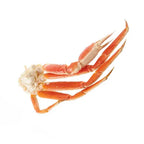 Section de crabe des neiges congelées